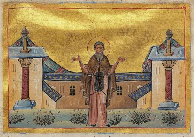 São Patápio (Menológio de Basílio II)