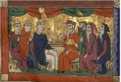Santo Atanásio no Concílio de Niceia (séc. XIII)