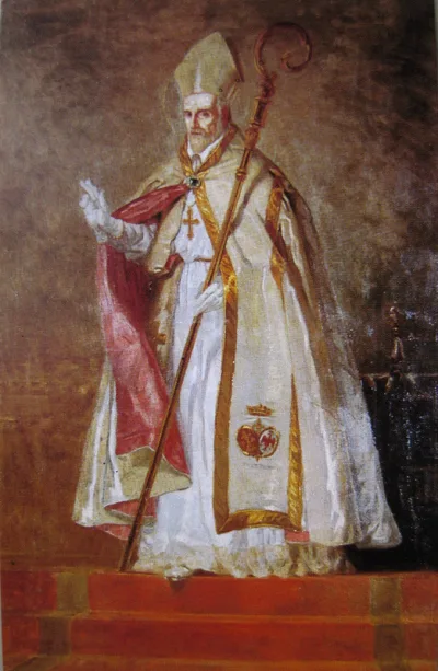 Santo Alexandre Sáuli como bispo