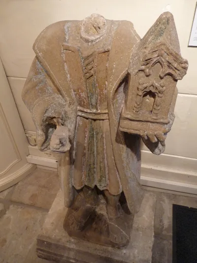 São Romarico (estátua do séc. XVII)