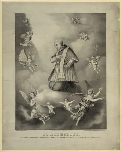 St. Alphonsus (estampa, 1871)