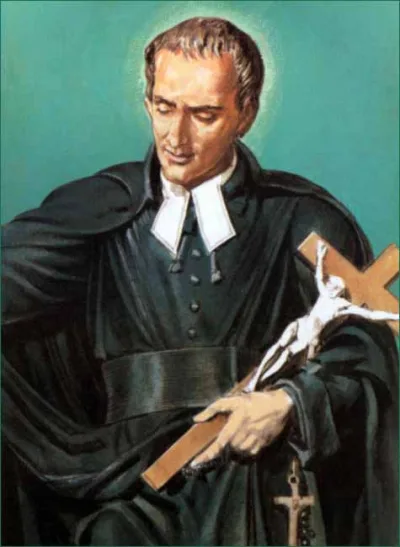 São Luís Maria Grignion de Montfort (estampa devocional)