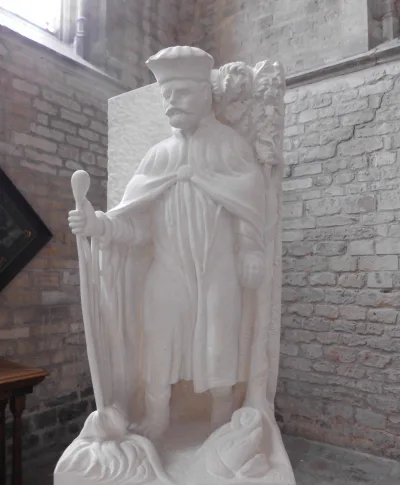 Imagem de São Gumário na igreja de Lier