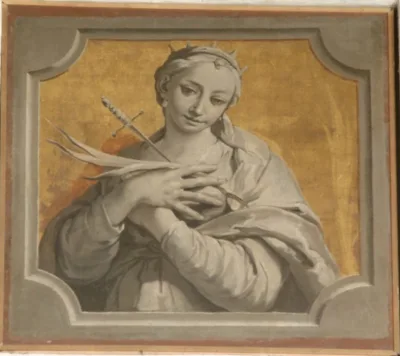 Santa Justina de Pádua (Giacomo Ceruti)