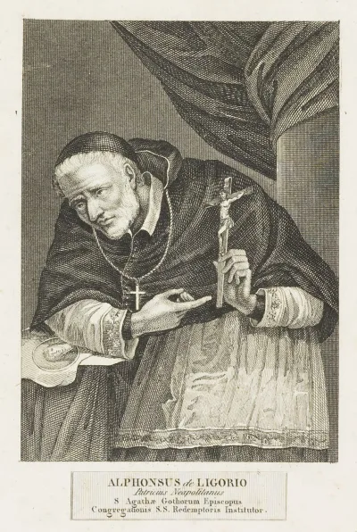 Alphonsus de Ligorio, Patricius Neapolitanus, fundador da C.Ss.R.