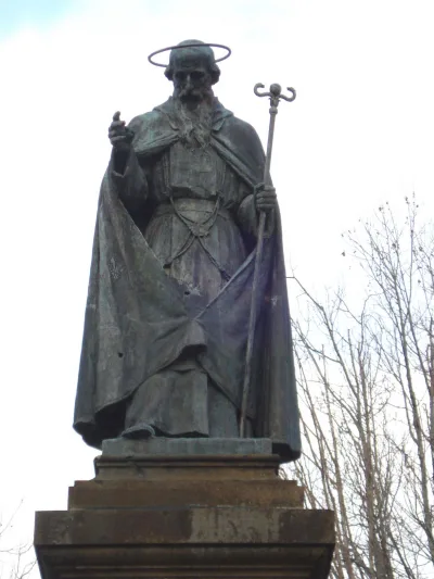 Monumento a São Nilo em Grottaferrata
