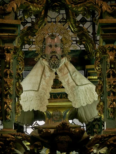 Busto de San Saturio (Ermida de Soria)