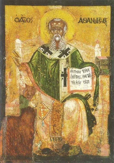 Ícone de Santo Atanásio de Alexandria (séc. XVII)