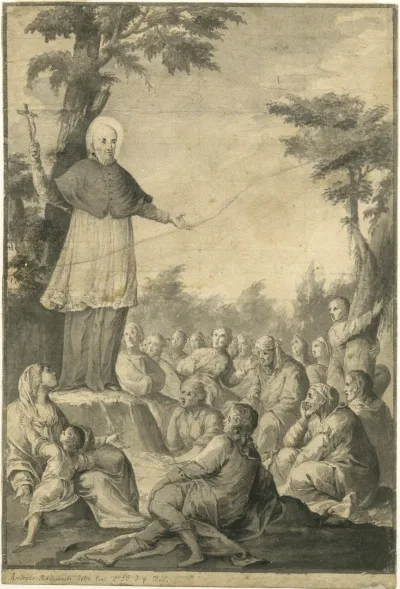 Pregação de São Francisco de Sales aos calvinistas do Chablais (Radwański, 1756)