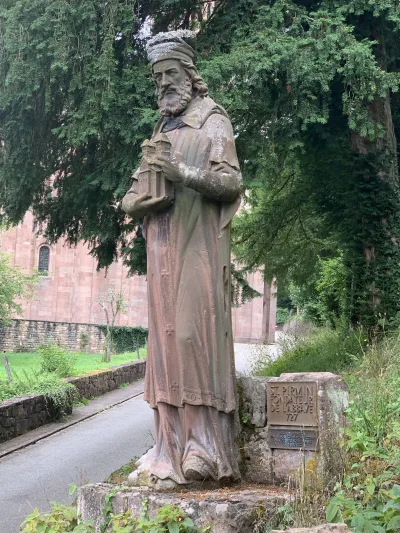Escultura de São Leodegário em Murbach