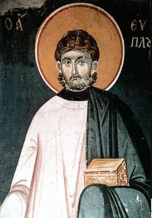 Afresco athonita de Santo Euplo