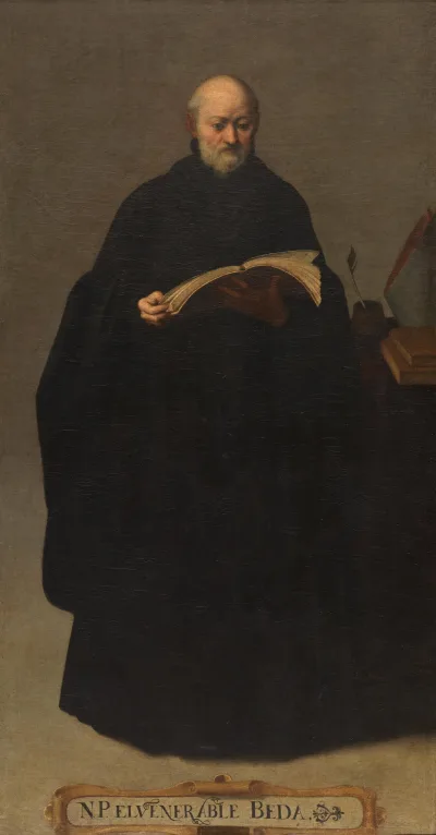 San Beda, de Bartolomé Román (Museo del Prado)