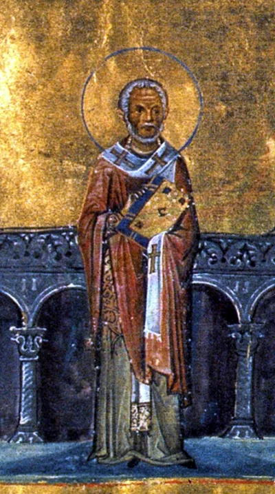 São Gregório de Neocesareia — Menológio de Basílio II