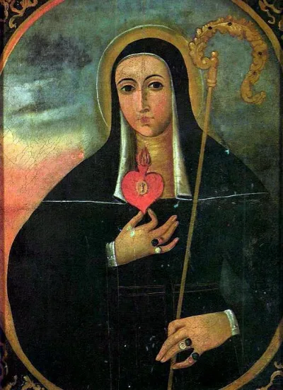 Santa Gertrudes Magna (escola cuzquenha)