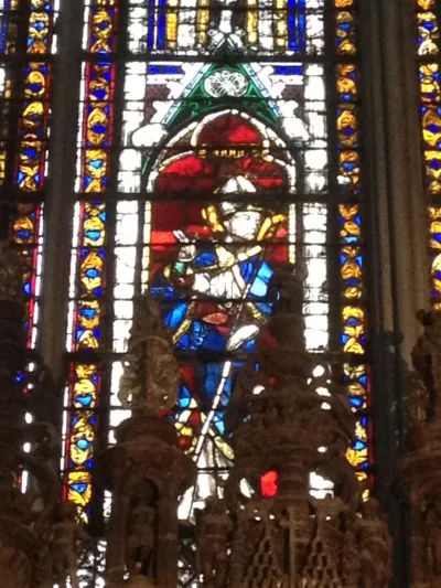 Vitral de Santo Evódio — Catedral de Ruão