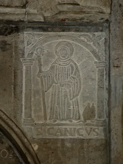 São Cánico (S Canicvs), representação na obra do bispo David Rothe