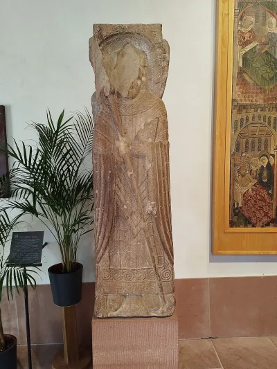 Estela românica de Léger d'Autun (Mont Sainte-Odile)