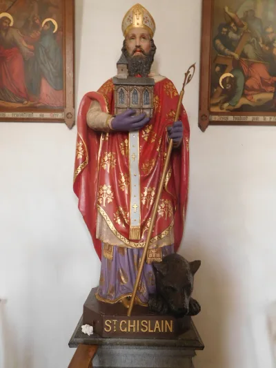 São Gisleno (igreja de Mellet)