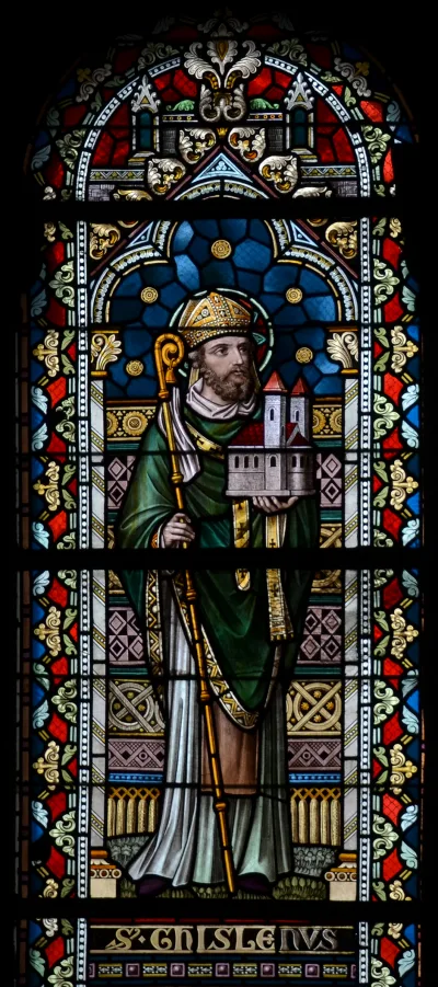 Vitral de São Gisleno (Rochefort, Bélgica)